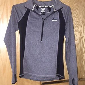 Victoria Secret PINK Ultimate 1/2 zip sweatshirt